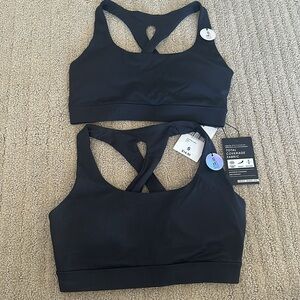 Forever 21 Black sports bra Brand New